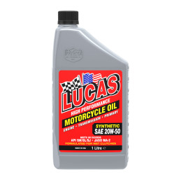 Olio Moto Sintetico SAE 20W 50 High Performance